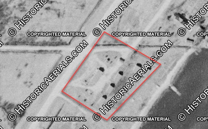 Friendship Lodge (Friendship House Resort) - 1954 Aerial (newer photo)